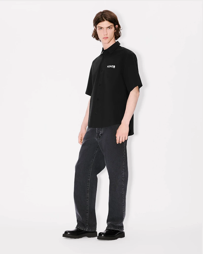 'Boke Flower 2.0' shirt cotton poplin
