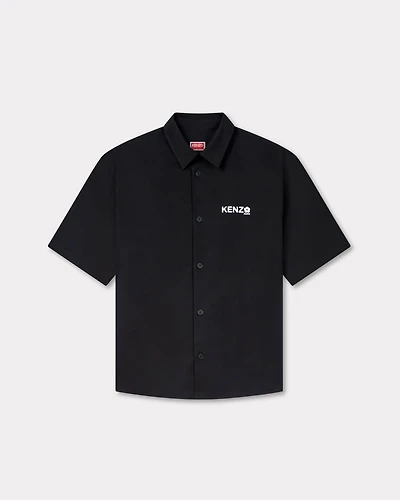 'Boke Flower 2.0' shirt cotton poplin