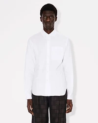 'KENZO Weave' slim shirt cotton jacquard