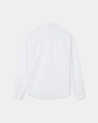 'KENZO Weave' slim shirt cotton jacquard