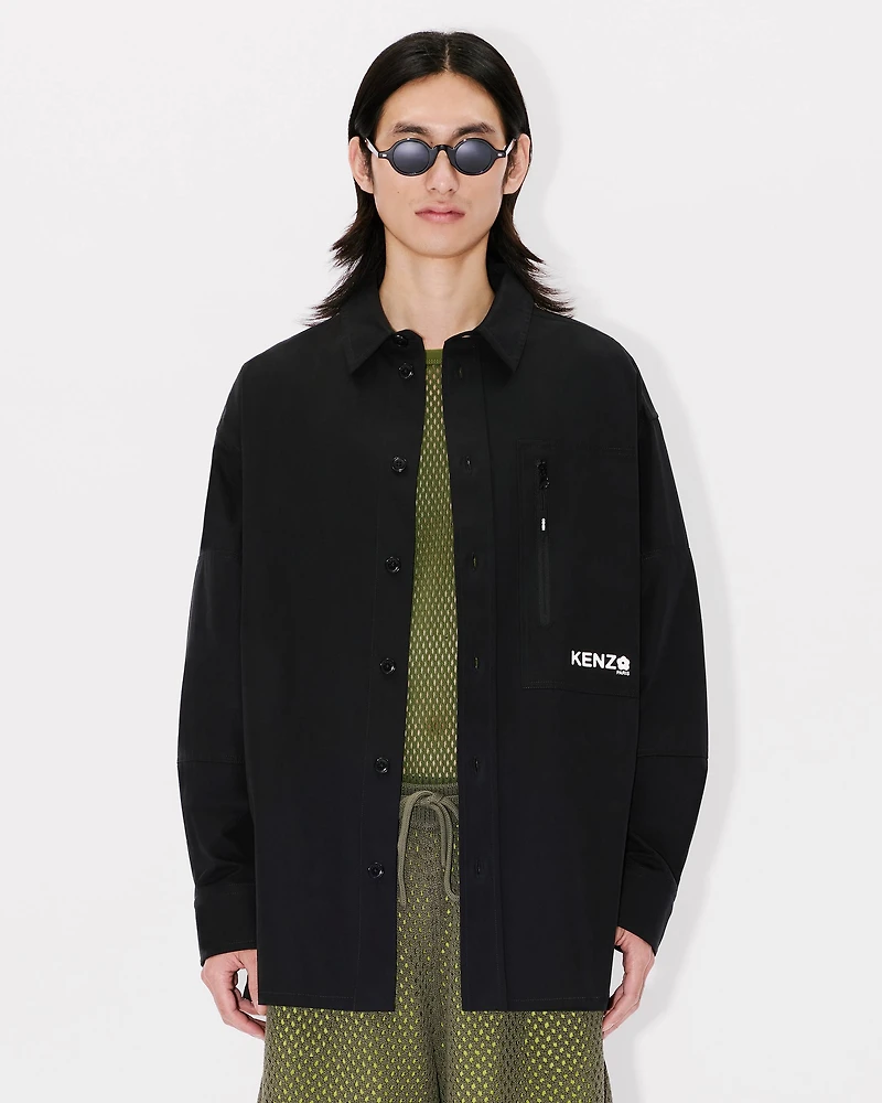 'Boke Flower 2.0' oversized shirt technical cotton