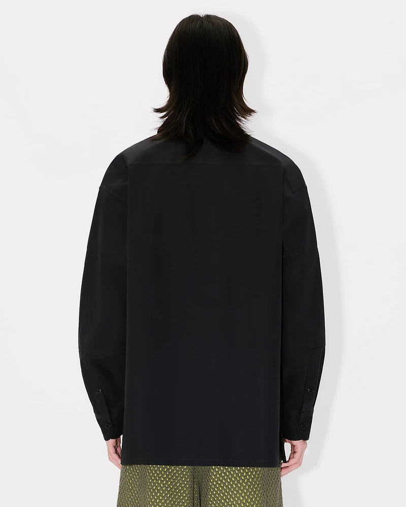 'Boke Flower 2.0' oversized shirt technical cotton