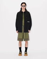 'Boke Flower 2.0' oversized shirt technical cotton