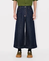 Three quarter buggy jeans japanese denim