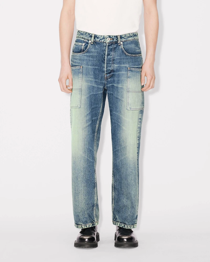 Cargo monkey fit jeans japanese denim