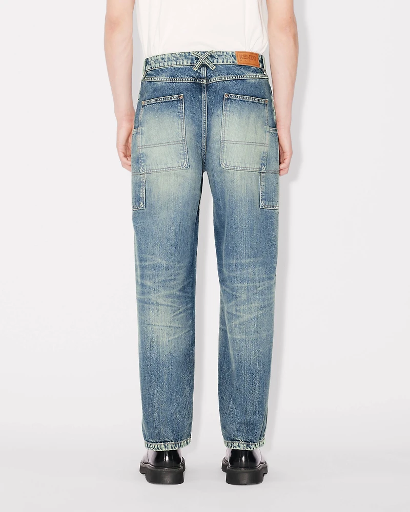 Cargo monkey fit jeans japanese denim