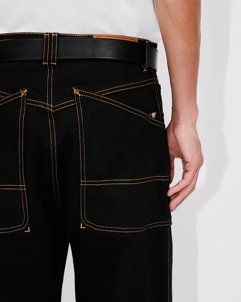 Cargo jeans japanese denim