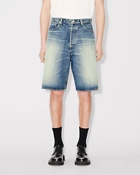 Straight short japanese denim