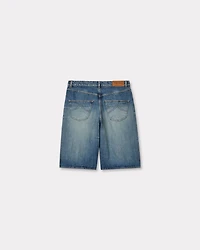 Straight short japanese denim