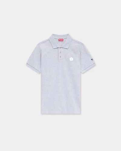 'Boke Flower 2.0' slim polo cotton