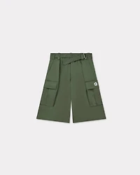 'Boke Flower 2.0' army cargo shorts cotton