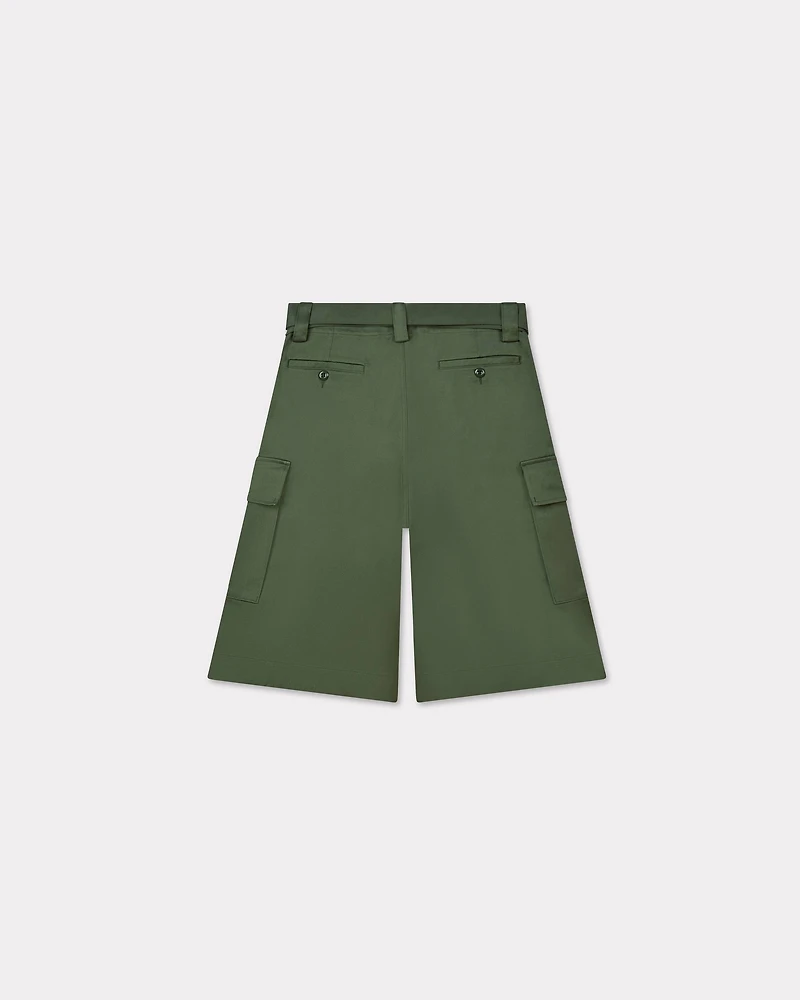 'Boke Flower 2.0' army cargo shorts cotton