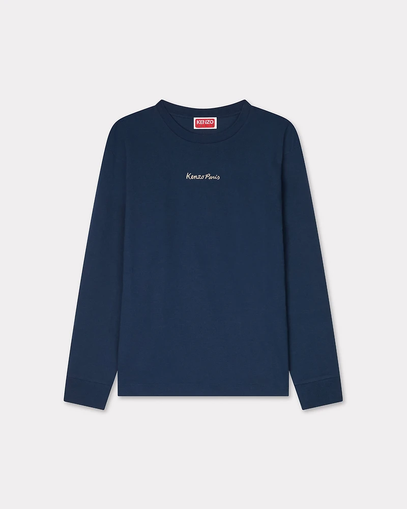 'Souvenir' long sleeve T-shirt cotton