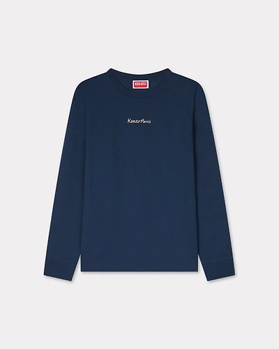 'Souvenir' long sleeve T-shirt cotton