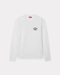 'KENZO Dragonfly' embroidered long-sleeved T-shirt cotton