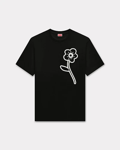 'KENZO Rue Vivienne' oversized T-shirt cotton
