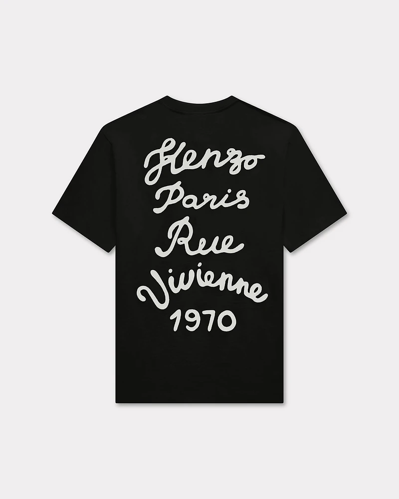 'KENZO Rue Vivienne' oversized T-shirt cotton