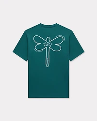 'KENZO Dragonfly' embroidered T-shirt cotton