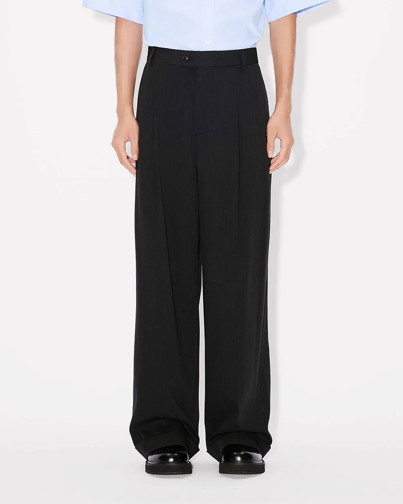Tailored pants mixed virgin wool