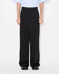 Tailored pants mixed virgin wool