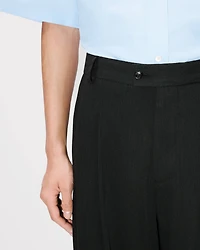 Tailored pants mixed virgin wool