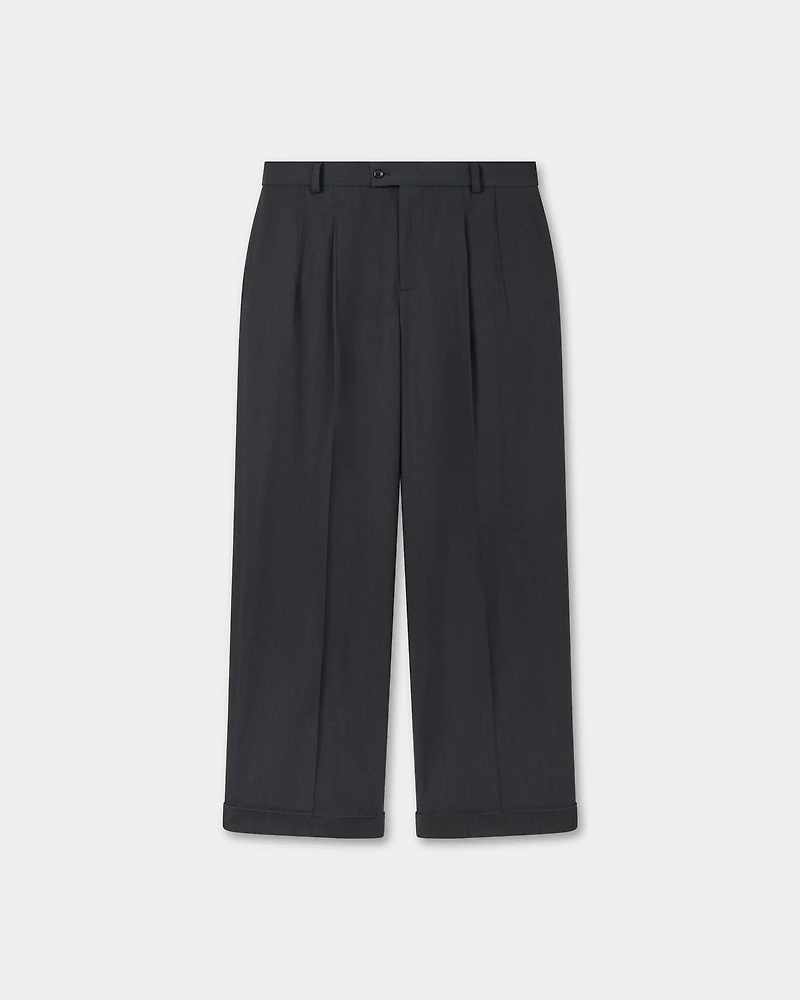 Tailored pants mixed virgin wool