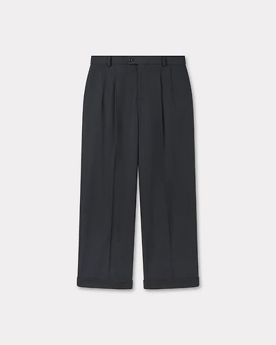 Tailored pants mixed virgin wool