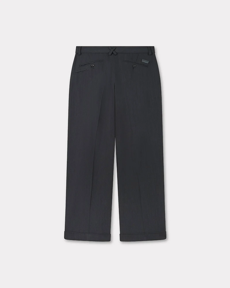 Tailored pants mixed virgin wool