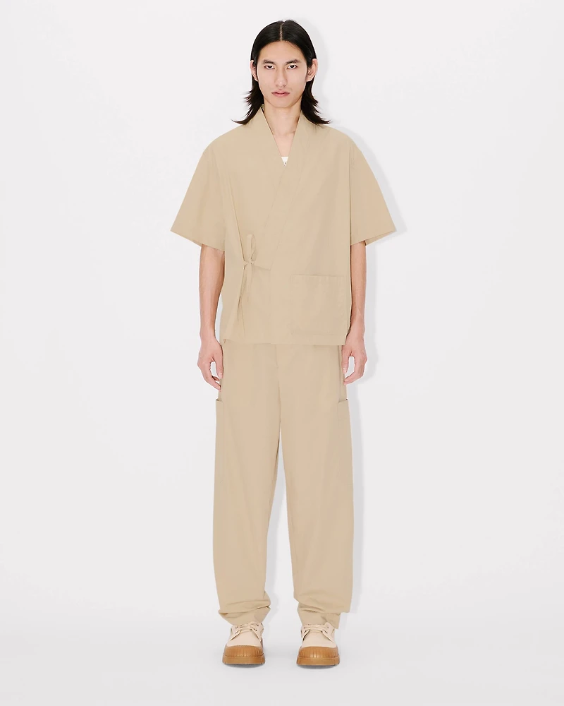 Cotton ripstop cargo jogpants