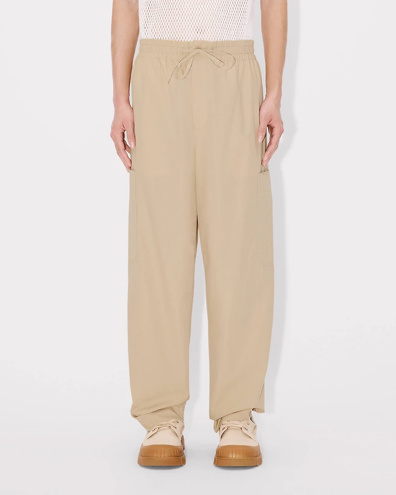 Cotton ripstop cargo jogpants