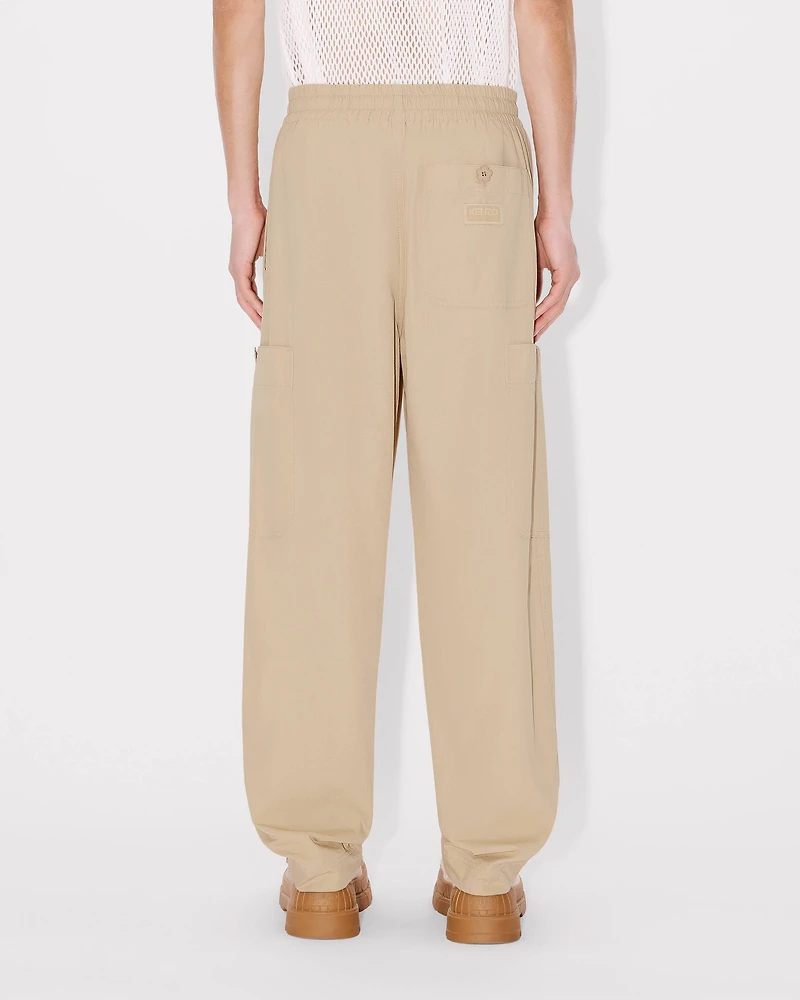 Cotton ripstop cargo jogpants