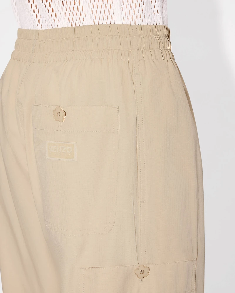 Cotton ripstop cargo jogpants