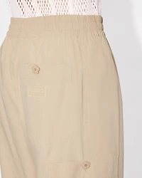 Cotton ripstop cargo jogpants