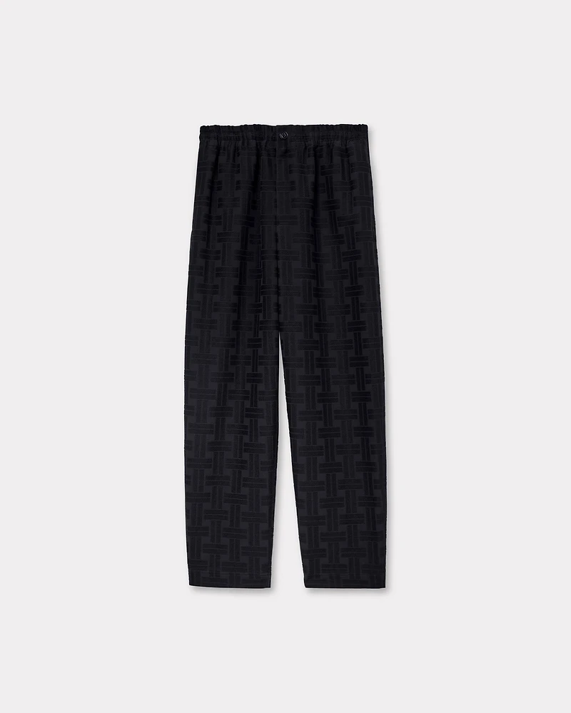 'KENZO Weave' jogpants cotton jacquard