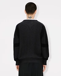 'Boke Flower 2.0' embroidered jumper wool and cotton