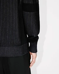 'Boke Flower 2.0' embroidered jumper wool and cotton
