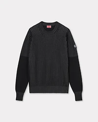 'Boke Flower 2.0' embroidered jumper wool and cotton