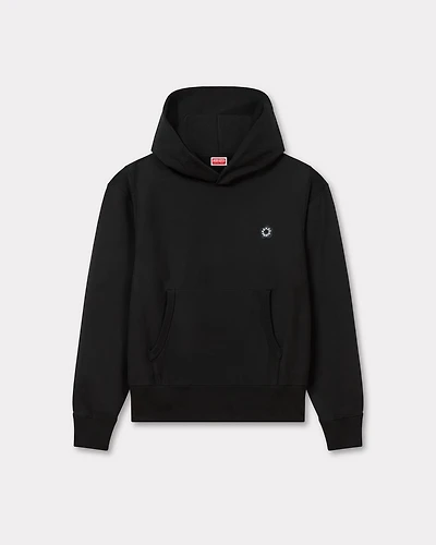 'Boke Flower 2.0' embroidered hoodie cotton