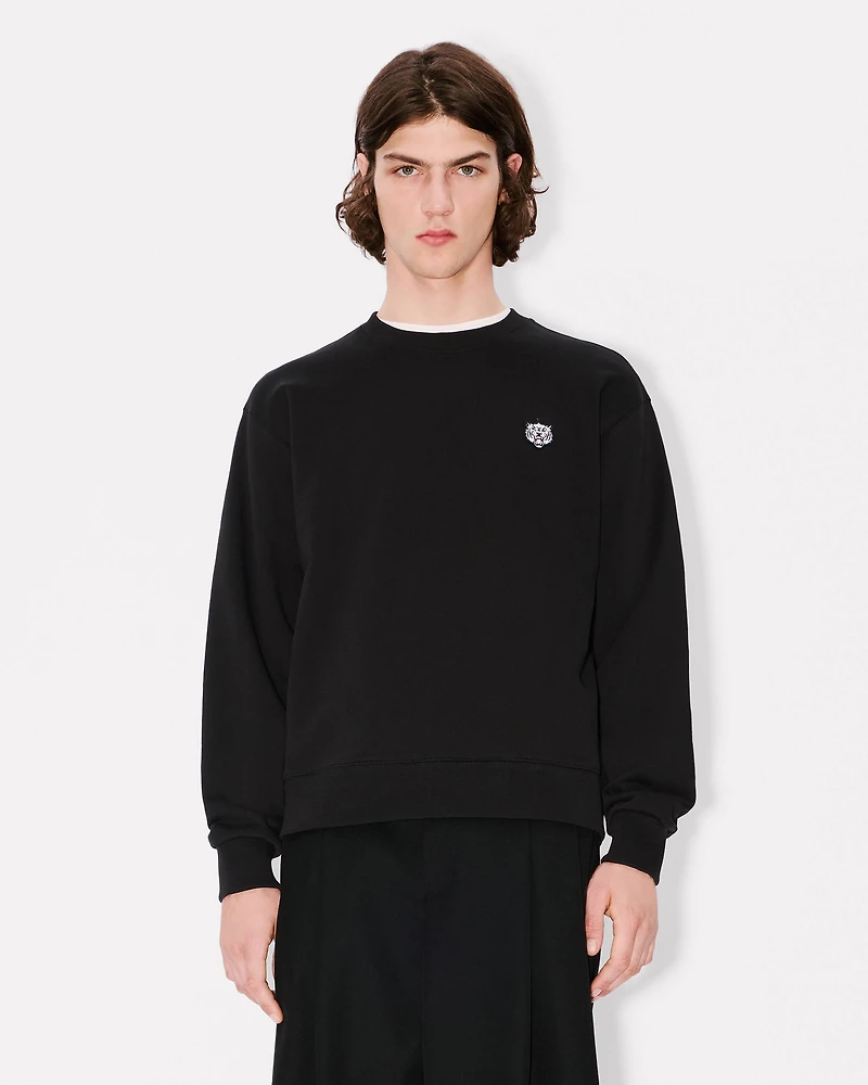 'KENZO Happy Tiger' embroidered sweatshirt cotton