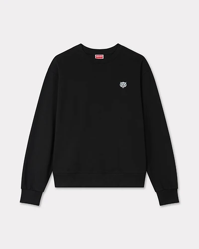 'KENZO Happy Tiger' embroidered sweatshirt cotton