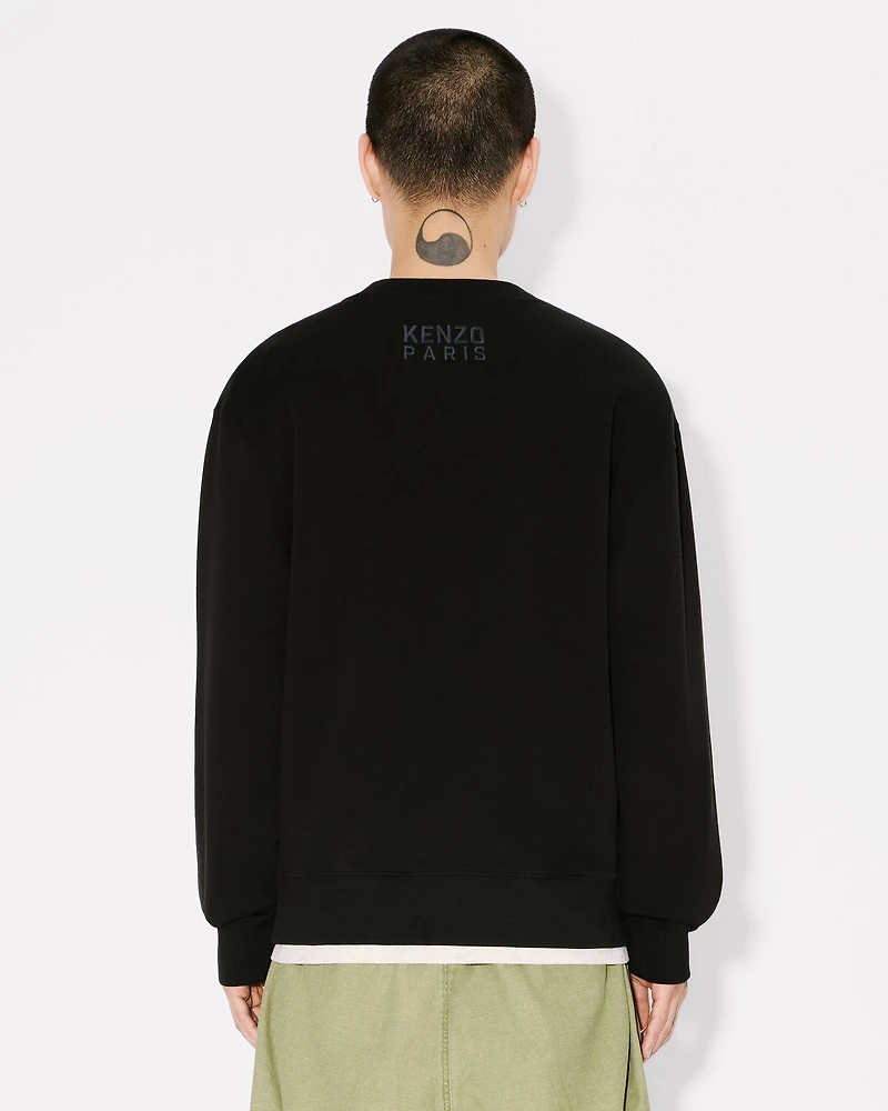 'KENZO Happy Tiger' embroidered sweatshirt cotton