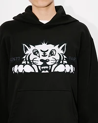 'KENZO Happy Tiger' embroidered hoodie cotton