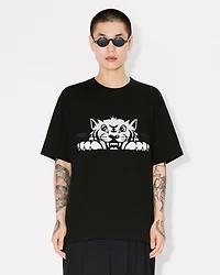 'KENZO Happy Tiger' embroidered oversized T-shirt cotton