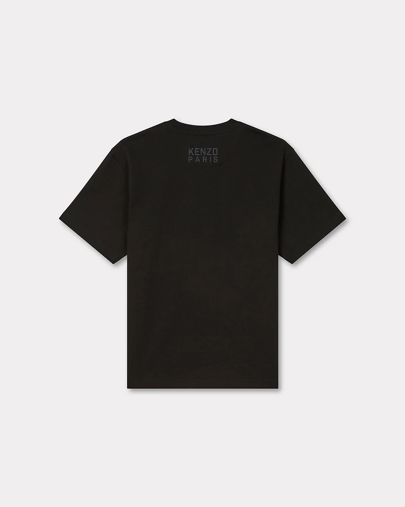 'KENZO Happy Tiger' embroidered oversized T-shirt cotton