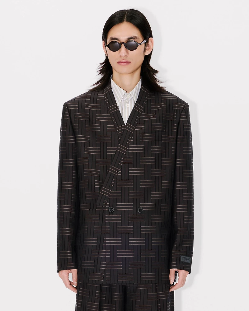 'KENZO Weave' tailored kimono jacket