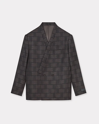 'KENZO Weave' tailored kimono jacket