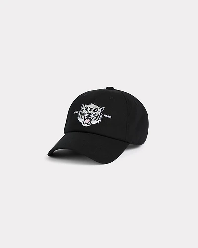 'KENZO Happy Tiger' embroidered cap in cotton