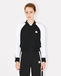 'Boke Flower 2.0' embroidered souvenir jacket