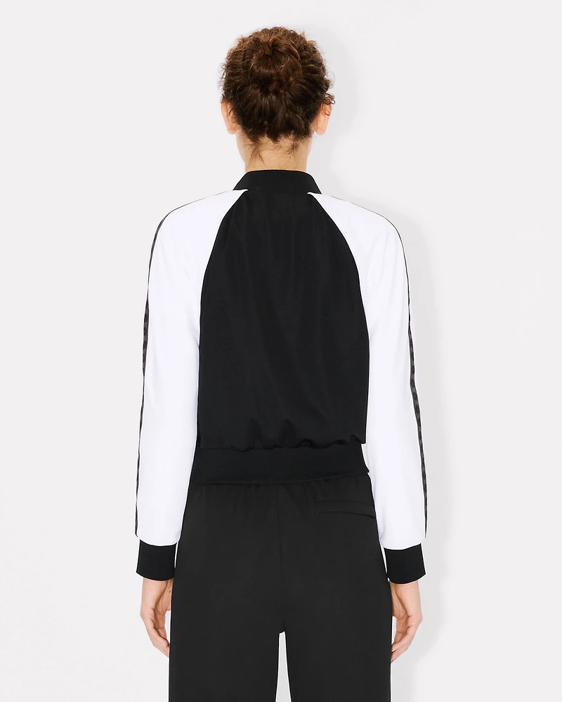 'Boke Flower 2.0' embroidered souvenir jacket