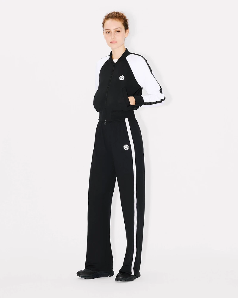 'Boke Flower 2.0' embroidered souvenir jacket